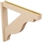 Ekena Millwork 6-in W x 40-in D x 40-in H Funston Block Rough Cedar Woodgrain TimberThane Outlooker, Primed Tan OUTUR060X40X40FST44RCPR - alternate 3